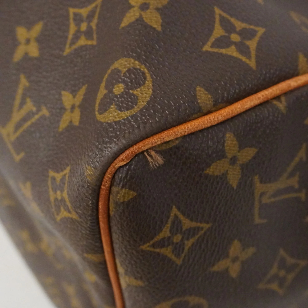 LOUIS VUITTON Authentic Brown Monogram Keepall 50 Boston Bag - Picture 11 of 14